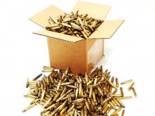 223 5.56mm Military Lake City Once Fired Brass Cleaned Box