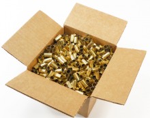 9mm Once Fired Brass Cleaned and Graded 1000 Box